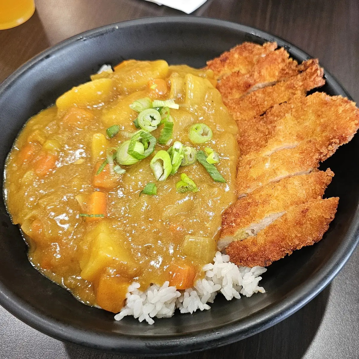 curry katsu don 咖喱鸡排盖饭